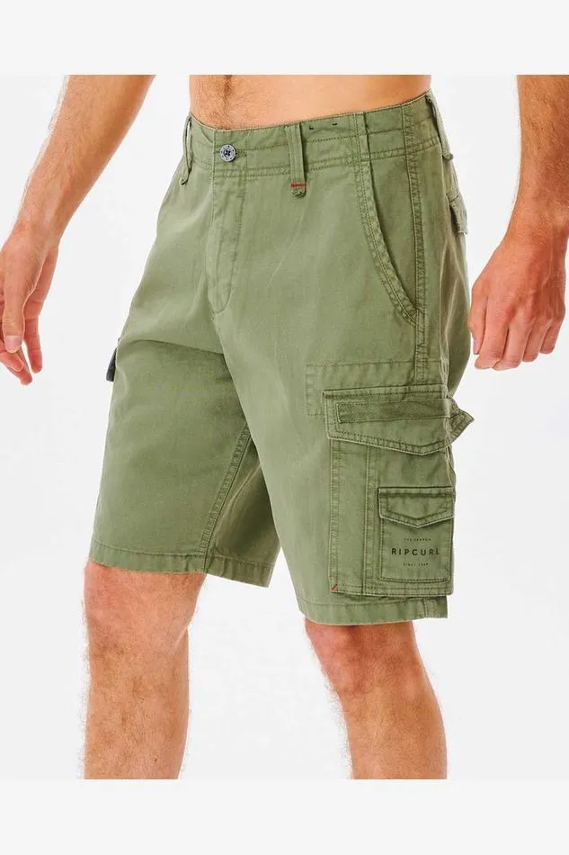 TRAIL CARGO WALKSHORT - MID GREEN