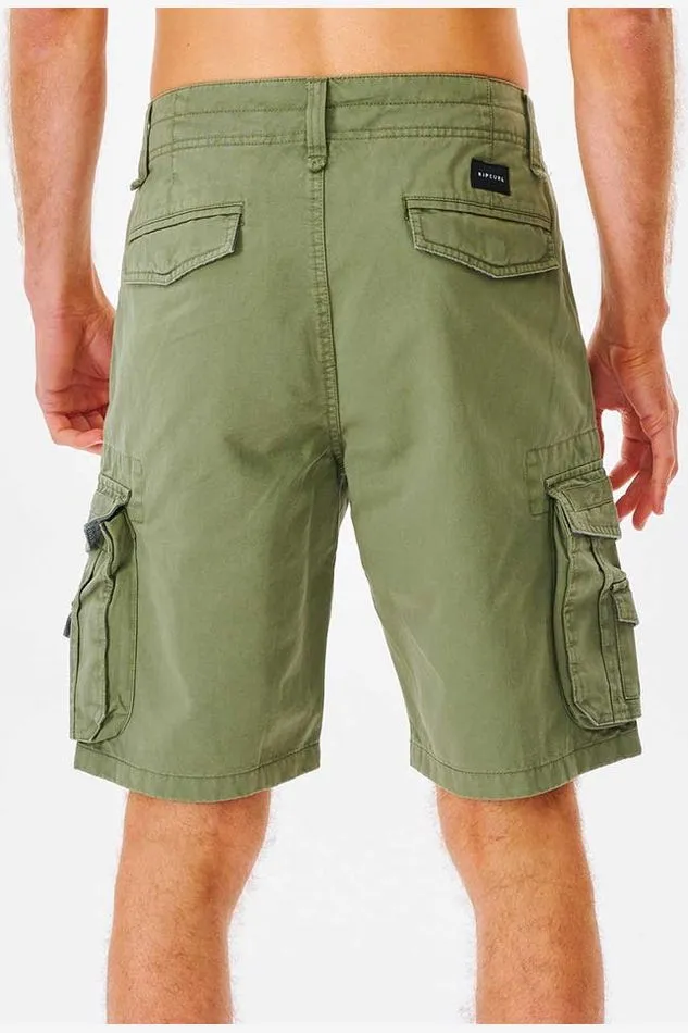 TRAIL CARGO WALKSHORT - MID GREEN
