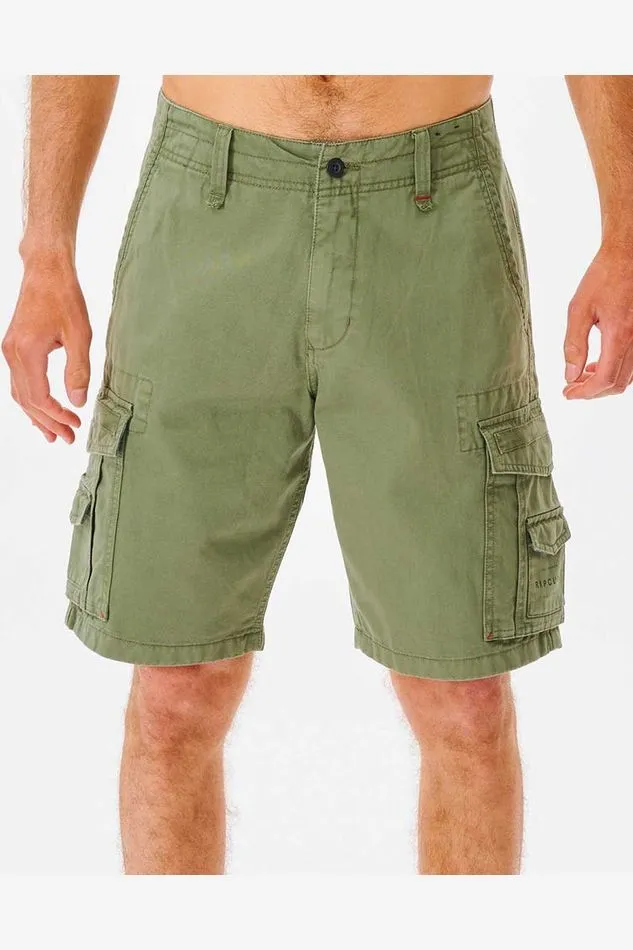 TRAIL CARGO WALKSHORT - MID GREEN