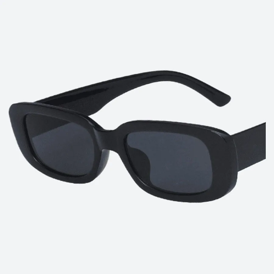 Trendy Vintage Rectangle Sunglasses