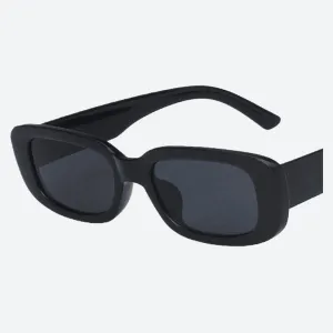 Trendy Vintage Rectangle Sunglasses