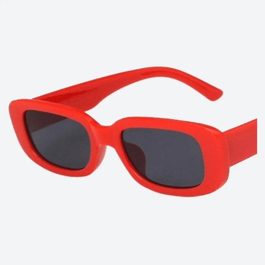 Trendy Vintage Rectangle Sunglasses