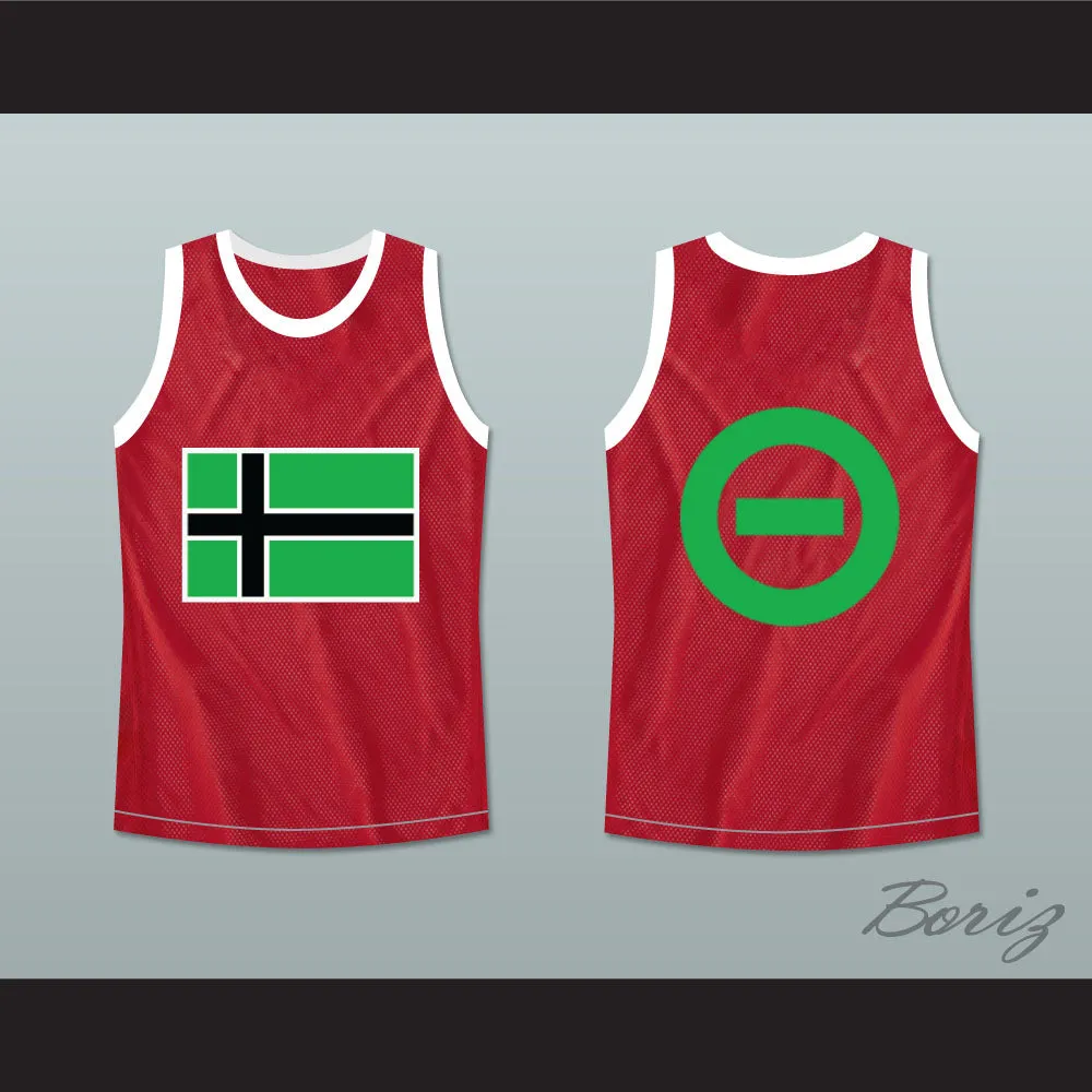 Type 0 Negative Vinnland Red Basketball Jersey