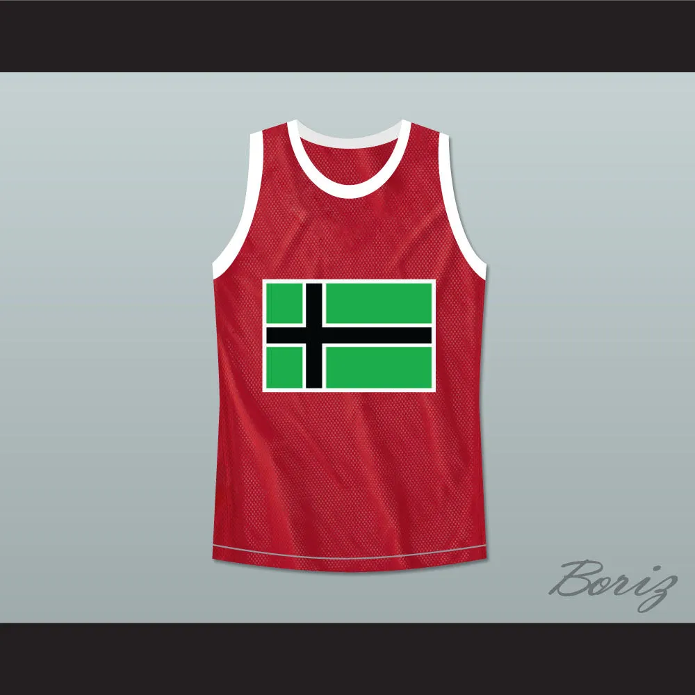 Type 0 Negative Vinnland Red Basketball Jersey