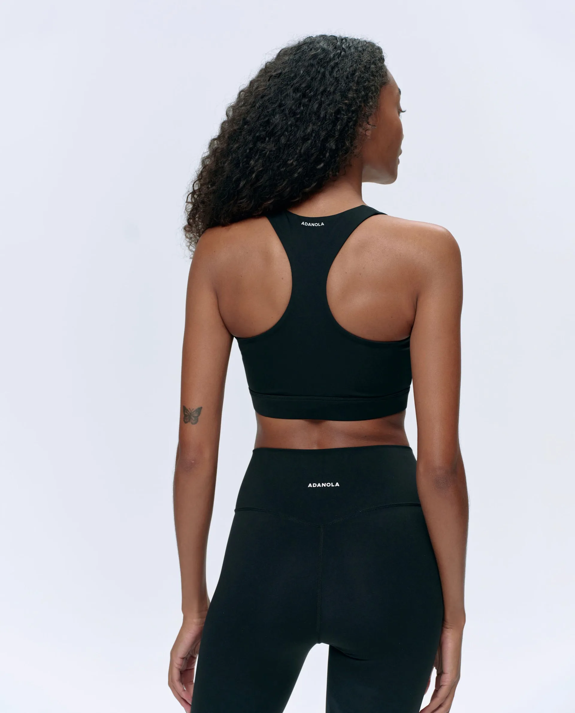 Ultimate Zip Front Bra - Black