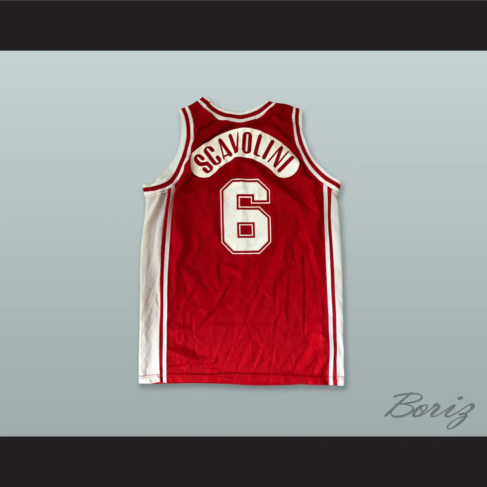 US Victoria Libertas Pallacanestro Scavolini 6 Red Basketball Jersey