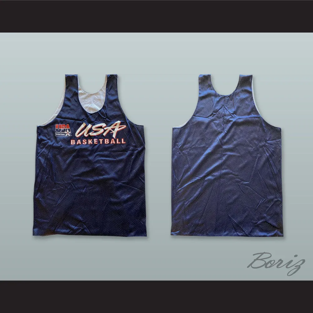 USA Basketball Navy Blue Basketball Jersey