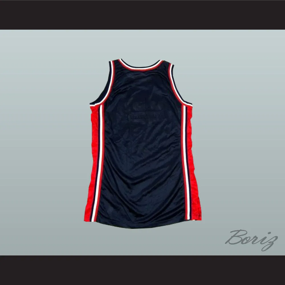 USA Team Away Basketball Jersey Custom Name and Number
