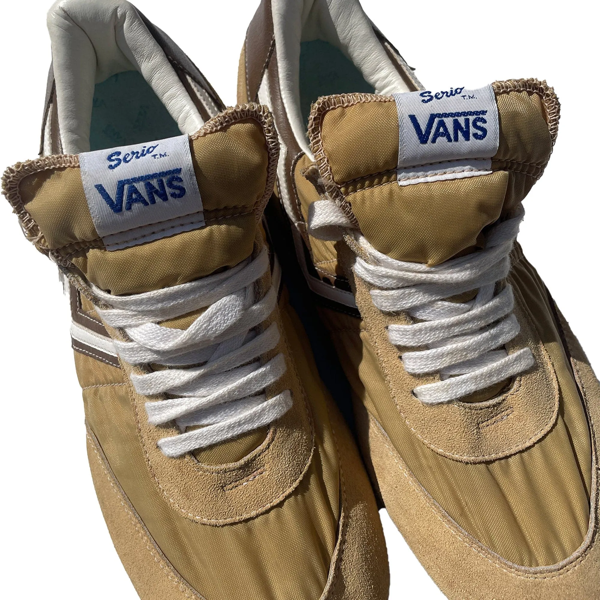 Vans Serio Style (Sand/Brown/White) VINTAGE 80s