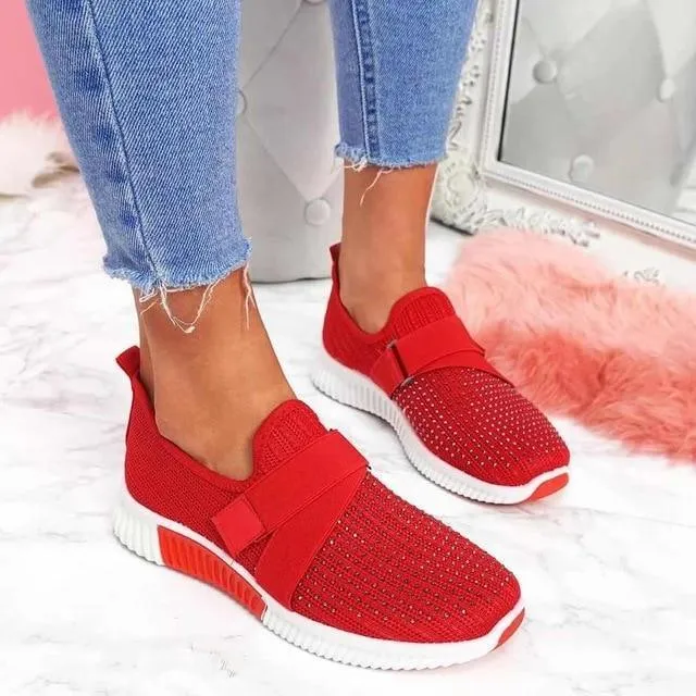 Velcro Bliss™ | Women's Slip-On Sneakers | Comfortable Walking Shoes, Lightweight Design & Easy On/Off