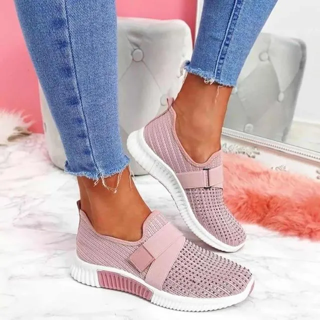 Velcro Bliss™ | Women's Slip-On Sneakers | Comfortable Walking Shoes, Lightweight Design & Easy On/Off