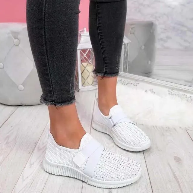 Velcro Bliss™ | Women's Slip-On Sneakers | Comfortable Walking Shoes, Lightweight Design & Easy On/Off
