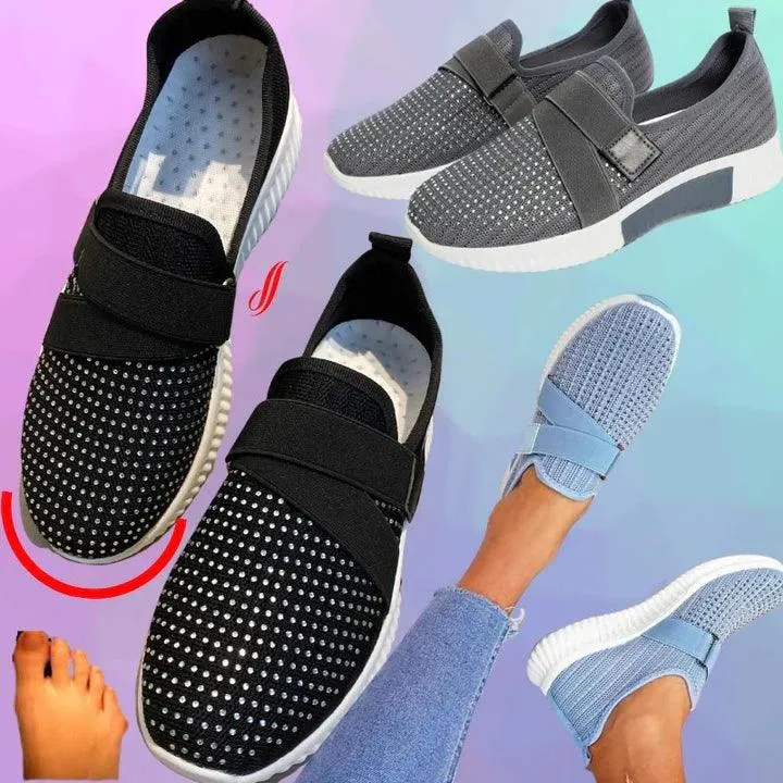 Velcro Bliss™ | Women's Slip-On Sneakers | Comfortable Walking Shoes, Lightweight Design & Easy On/Off
