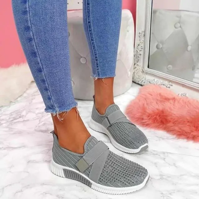 Velcro Bliss™ | Women's Slip-On Sneakers | Comfortable Walking Shoes, Lightweight Design & Easy On/Off