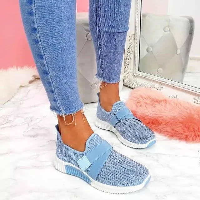 Velcro Bliss™ | Women's Slip-On Sneakers | Comfortable Walking Shoes, Lightweight Design & Easy On/Off
