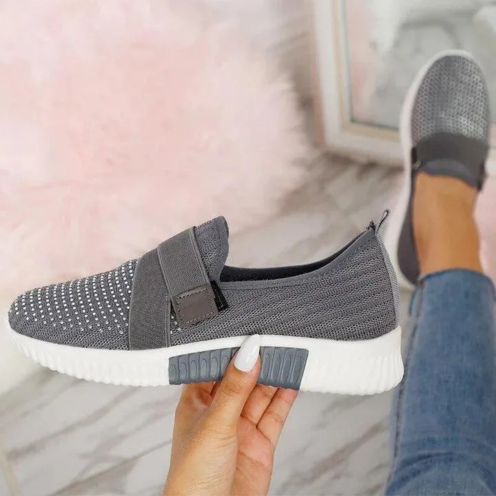 Velcro Bliss™ | Women's Slip-On Sneakers | Comfortable Walking Shoes, Lightweight Design & Easy On/Off