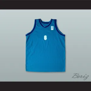 Velimir Perasovic 6 Baloncesto Fuenlabrada Teal Basketball Jersey