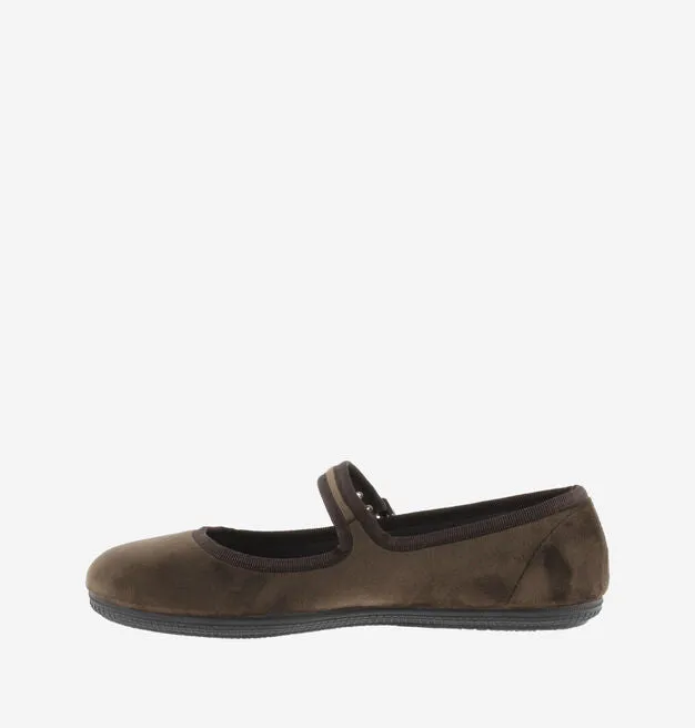Velvet Maryjane shoes (Testa)