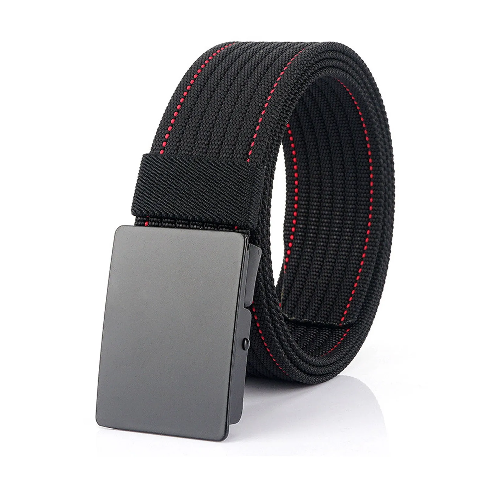 VERSATILE MULTICOLOR NYLON METAL BUCKLE BELT