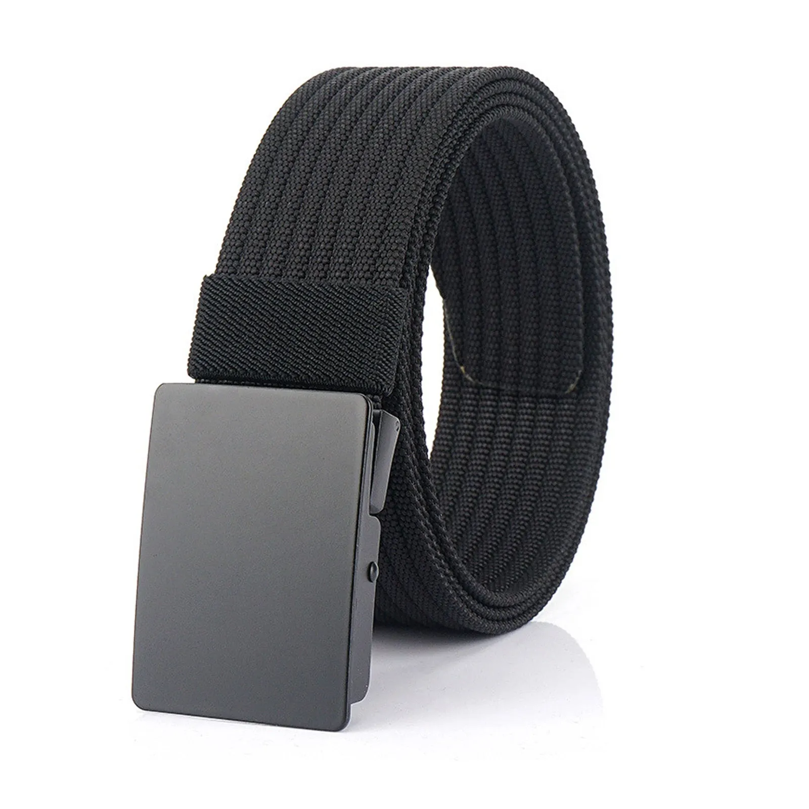 VERSATILE MULTICOLOR NYLON METAL BUCKLE BELT