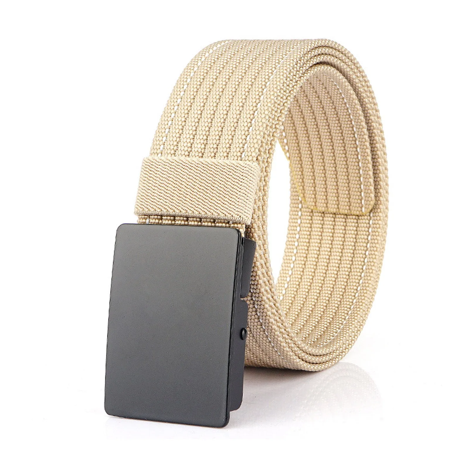 VERSATILE MULTICOLOR NYLON METAL BUCKLE BELT