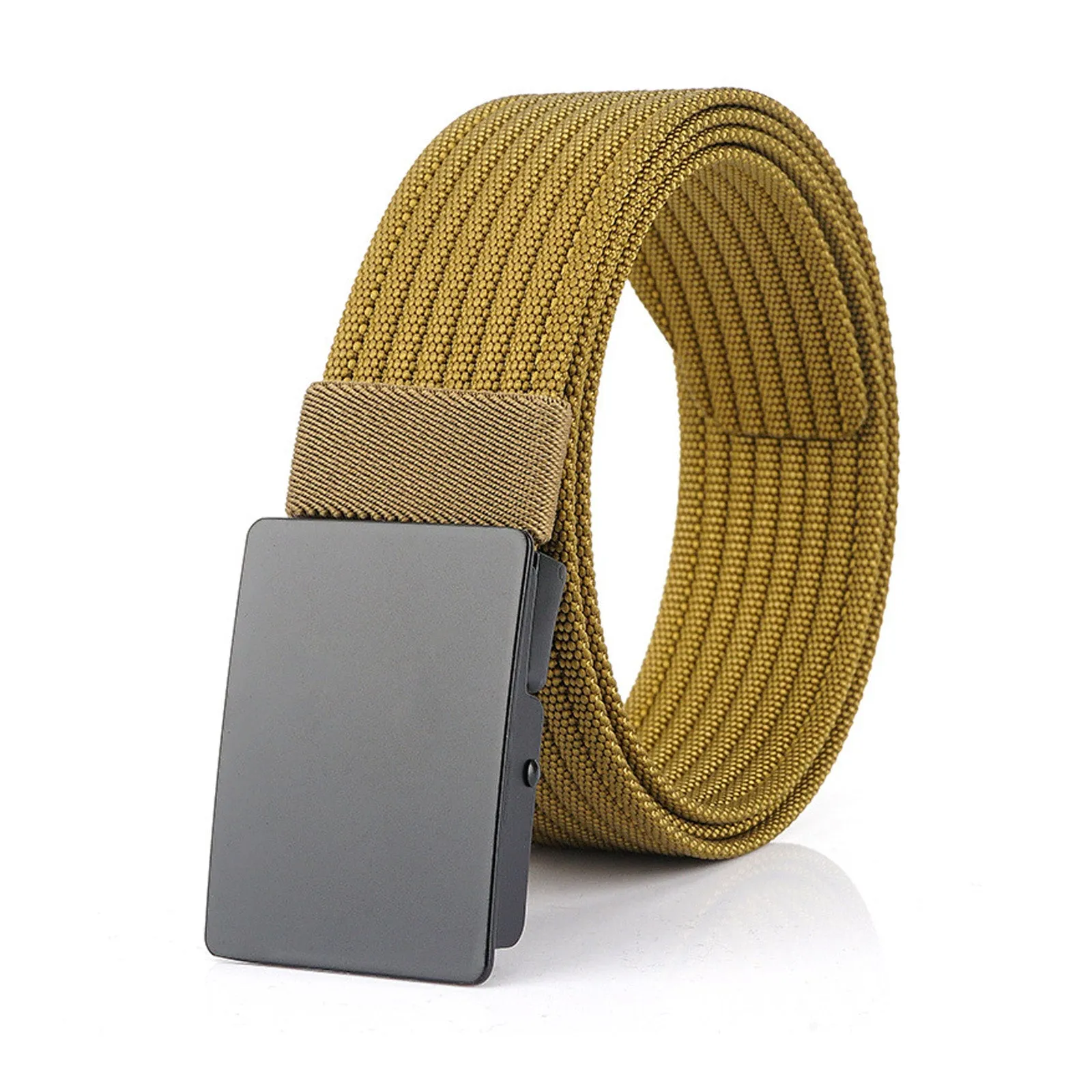 VERSATILE MULTICOLOR NYLON METAL BUCKLE BELT