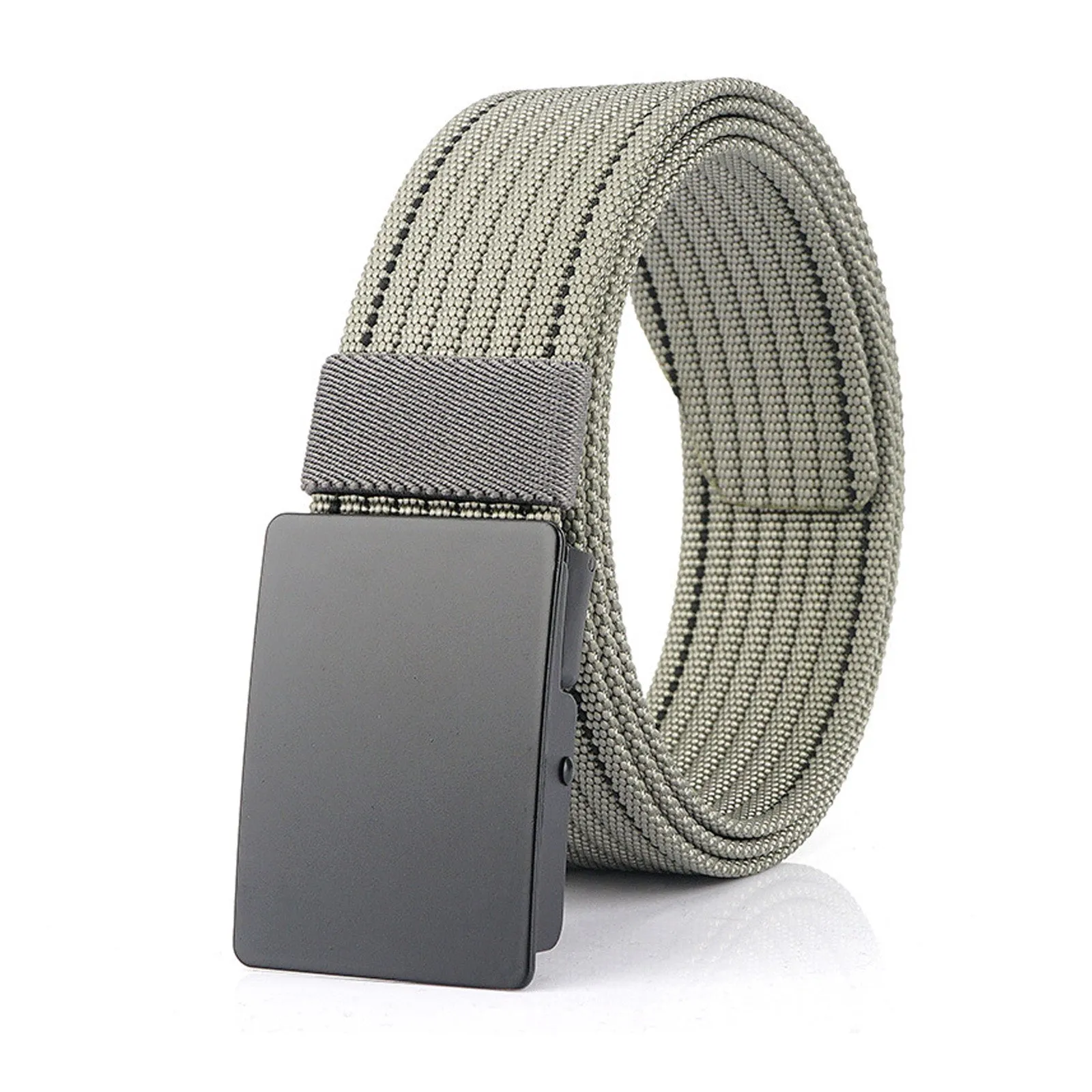 VERSATILE MULTICOLOR NYLON METAL BUCKLE BELT