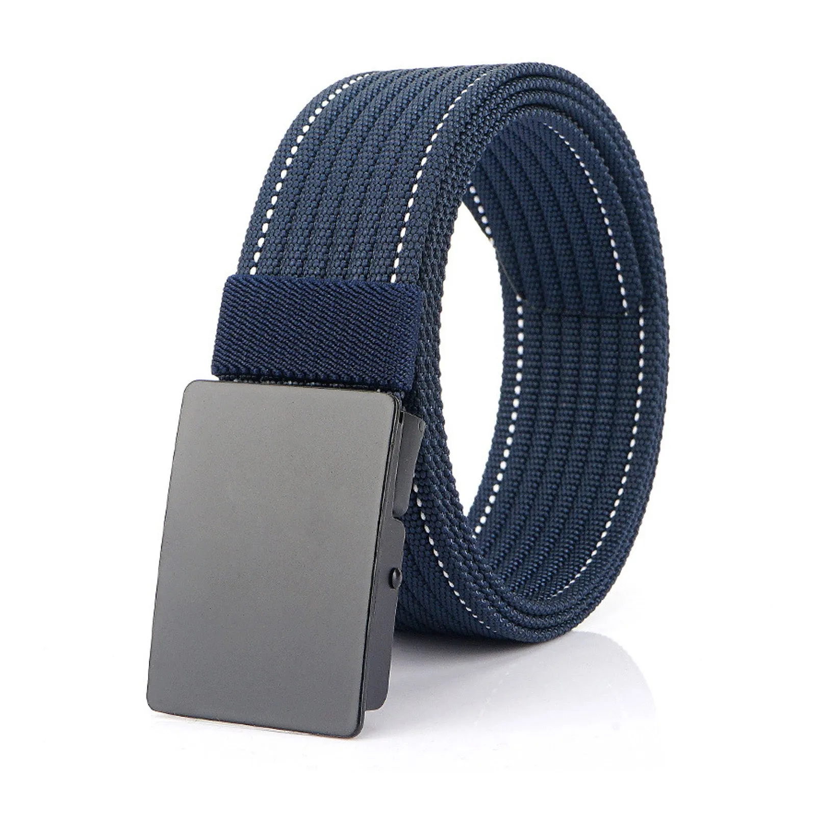 VERSATILE MULTICOLOR NYLON METAL BUCKLE BELT