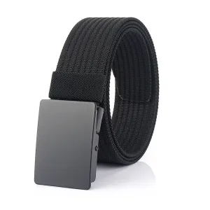 VERSATILE MULTICOLOR NYLON METAL BUCKLE BELT
