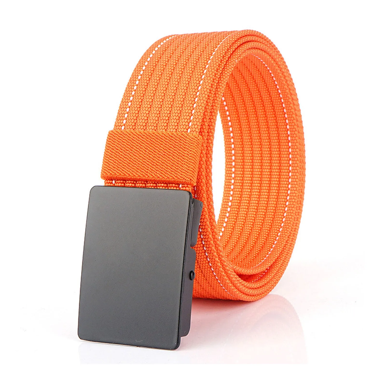 VERSATILE MULTICOLOR NYLON METAL BUCKLE BELT