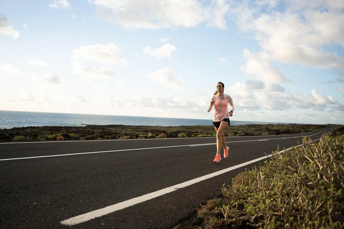 Veste running coupe vente Femme - KIPRUN WIND blanc