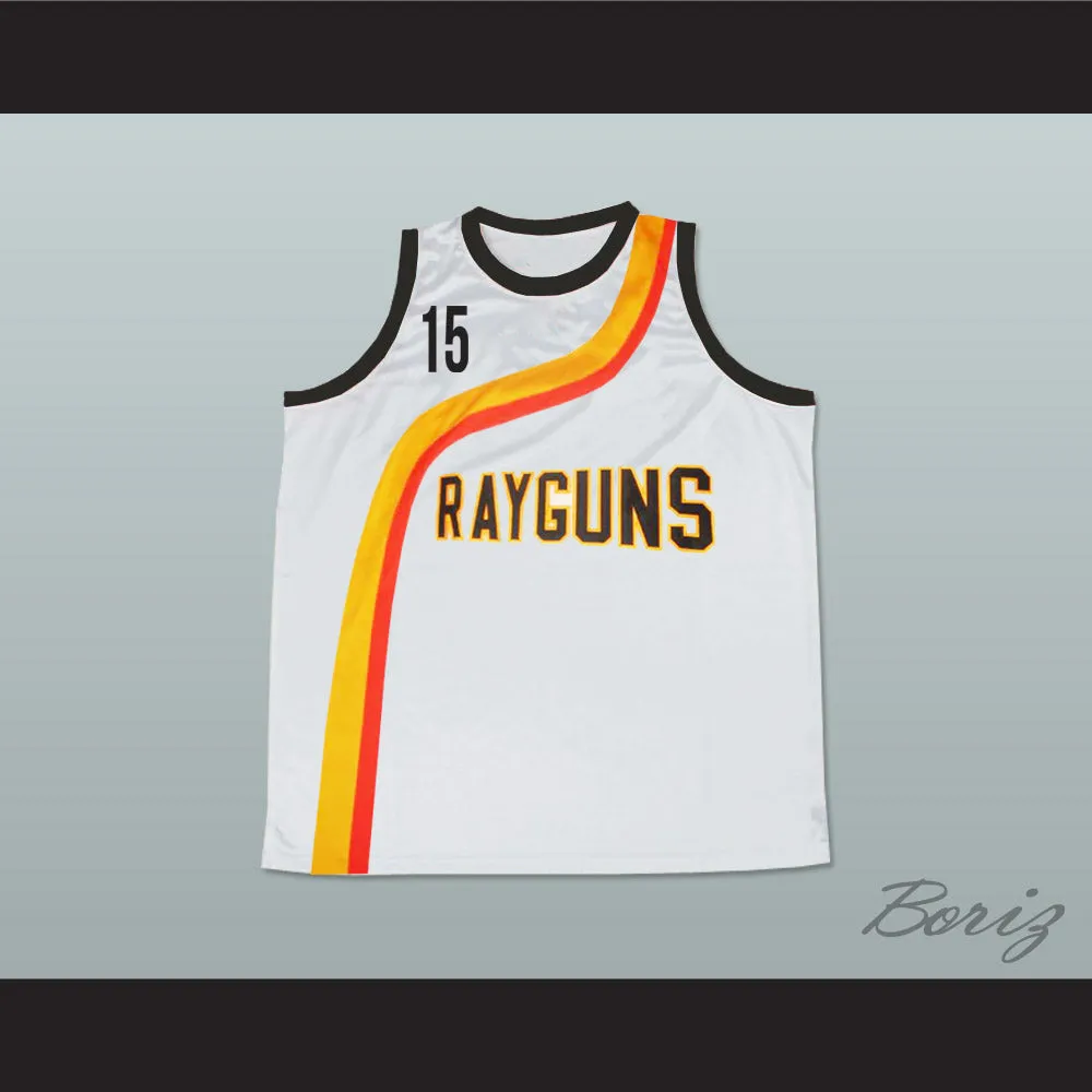 Vince Carter 15 Roswell Rayguns White Basketball Jersey