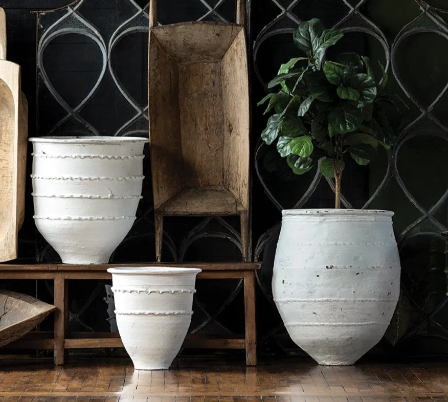 Vintage Bari Clay Planters Collection