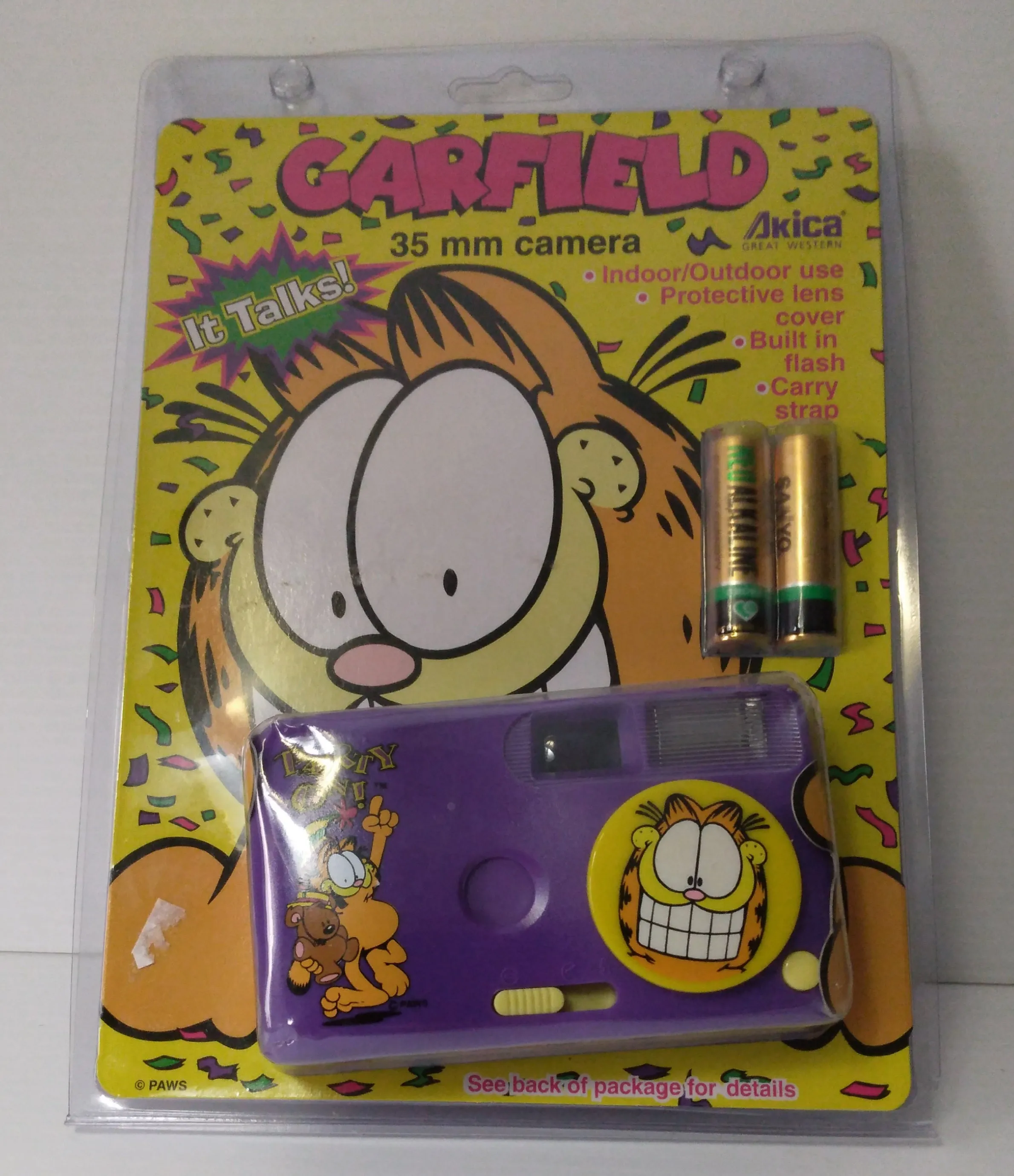 Vintage Garfield Talking Camera