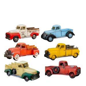 Vintage Iron Display Trucks (Set/6)