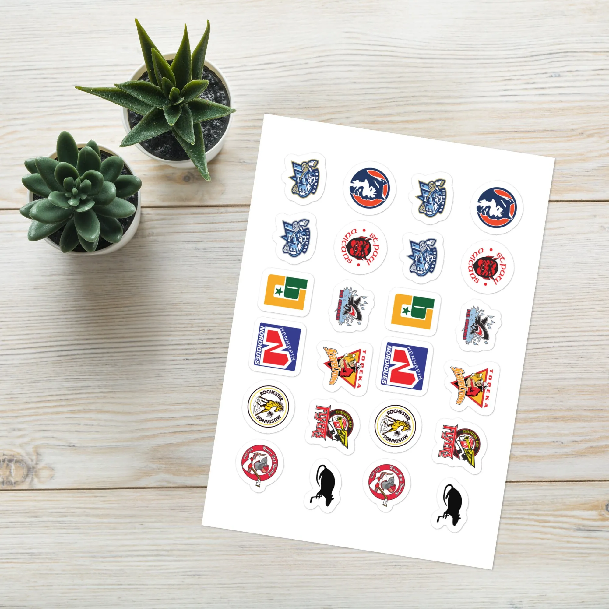 Vintage Junior Mini Stickers Sticker sheet