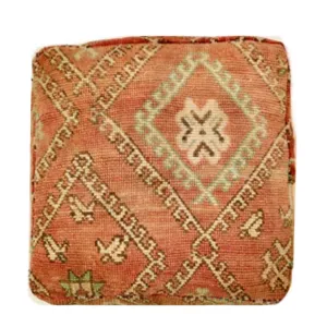 Vintage Moroccan Floor Cushion Cover