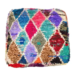 Vintage Moroccan Floor Cushion Cover