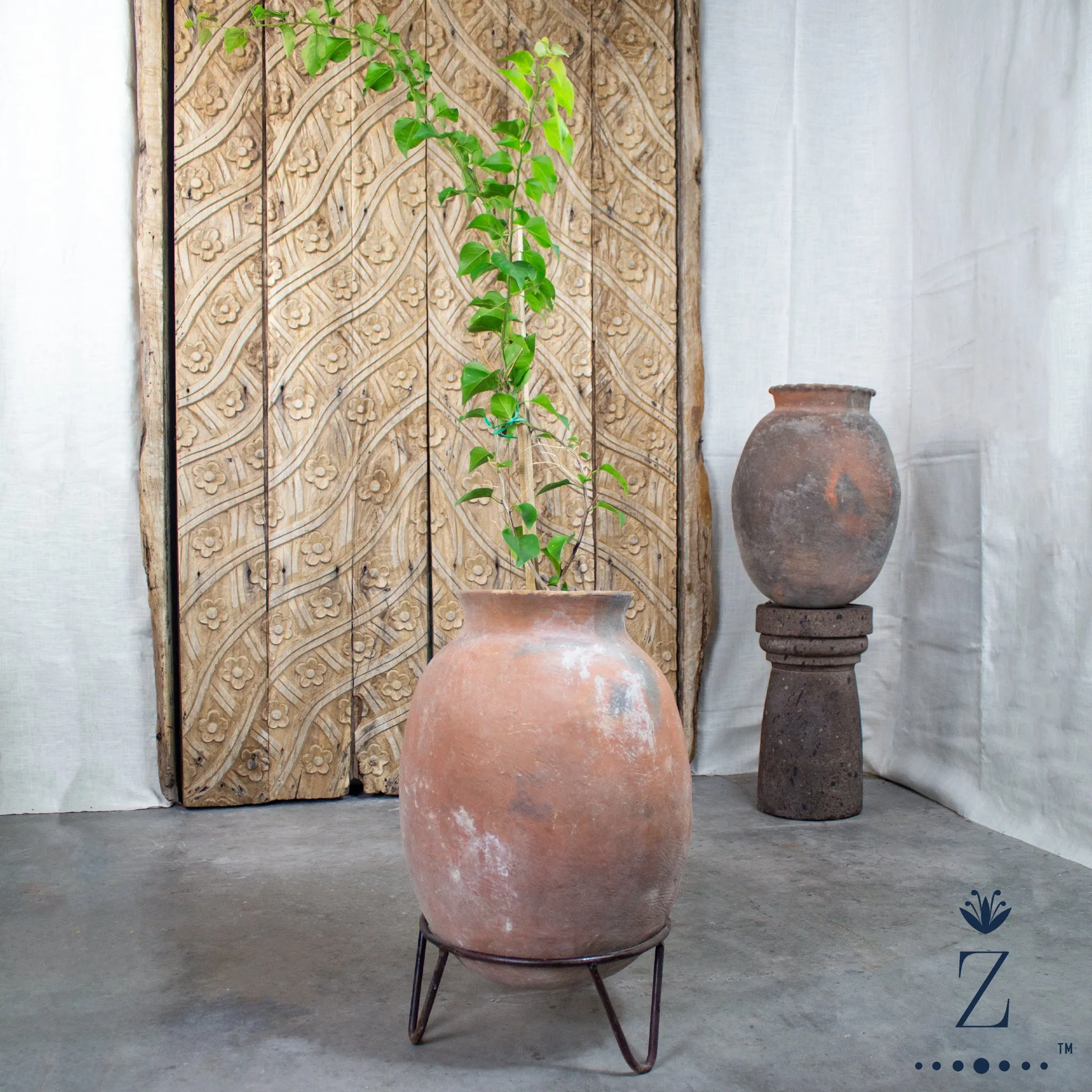 Vintage Oaxacan Distillery Pot, Small Planter