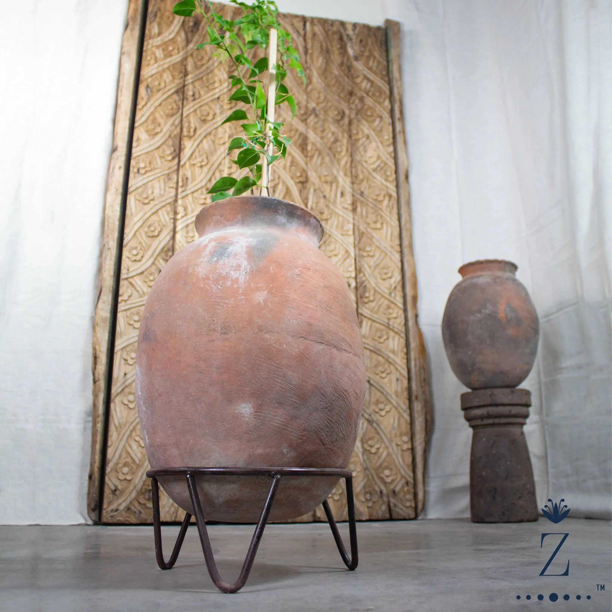 Vintage Oaxacan Distillery Pot, Small Planter