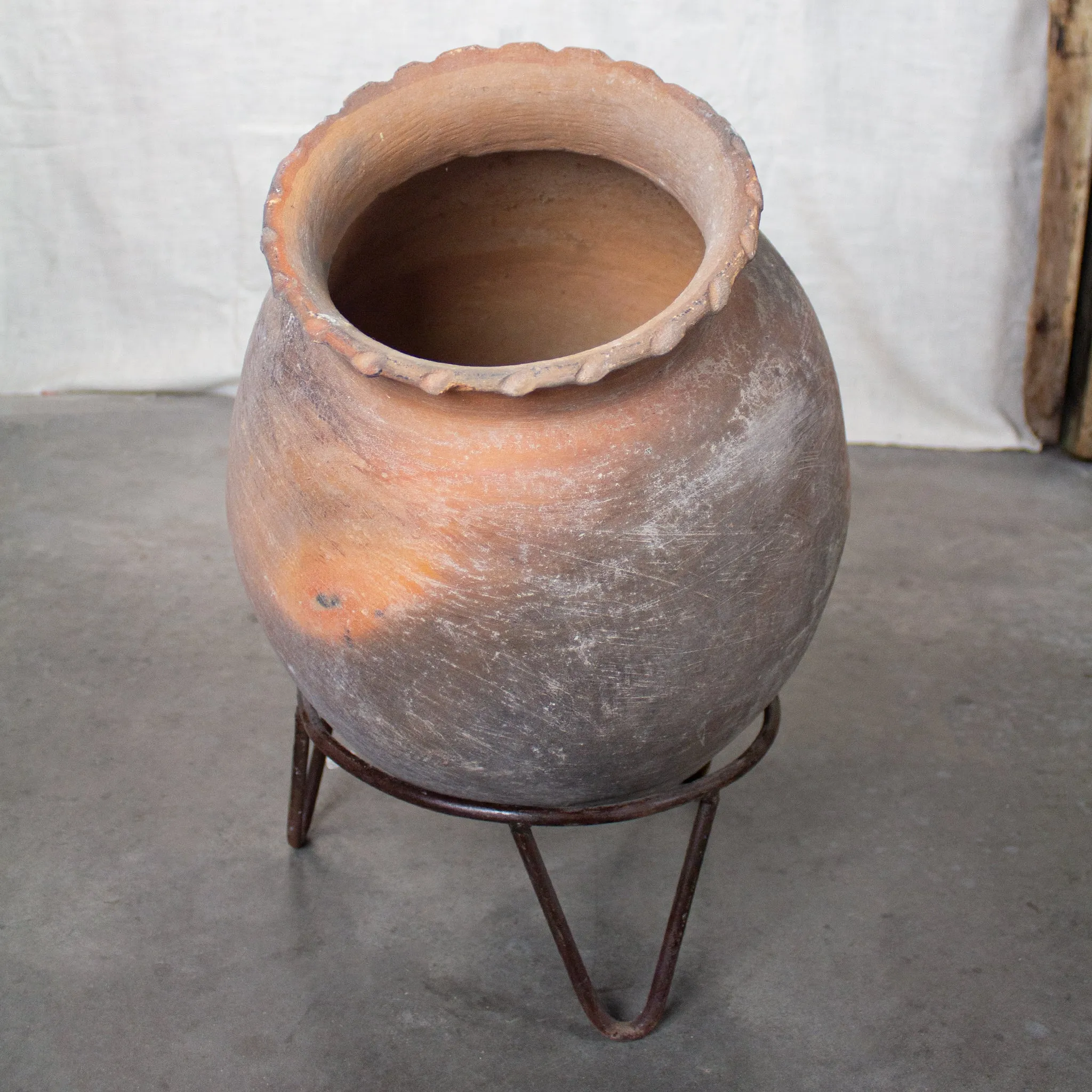 Vintage Oaxacan Distillery Pot, Small Planter