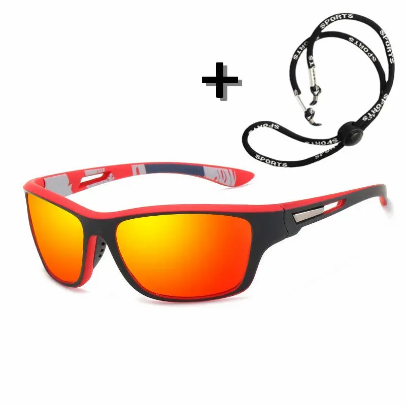 Vintage Polarized Sunglasses - Outdoor Sports Windproof Sand Classic Driving with UV400 Protection