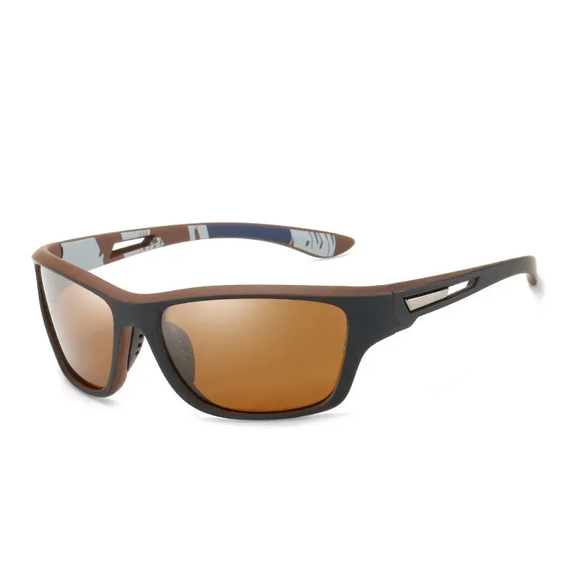 Vintage Polarized Sunglasses - Outdoor Sports Windproof Sand Classic Driving with UV400 Protection