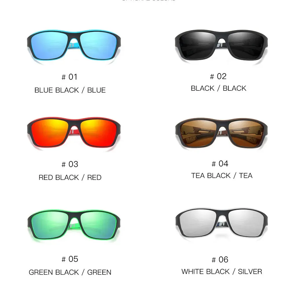 Vintage Polarized Sunglasses - Outdoor Sports Windproof Sand Classic Driving with UV400 Protection