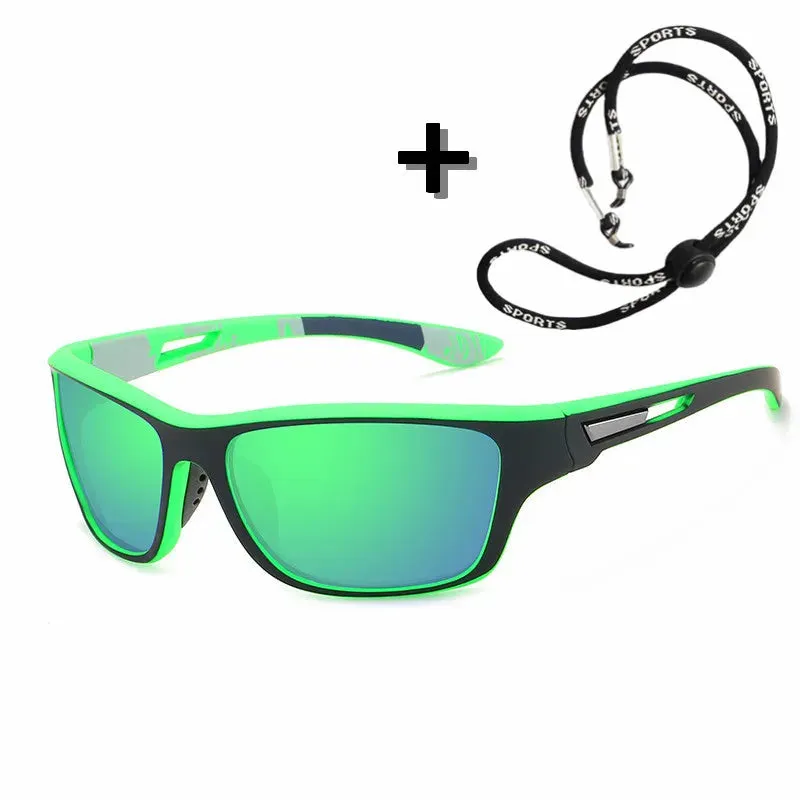 Vintage Polarized Sunglasses - Outdoor Sports Windproof Sand Classic Driving with UV400 Protection