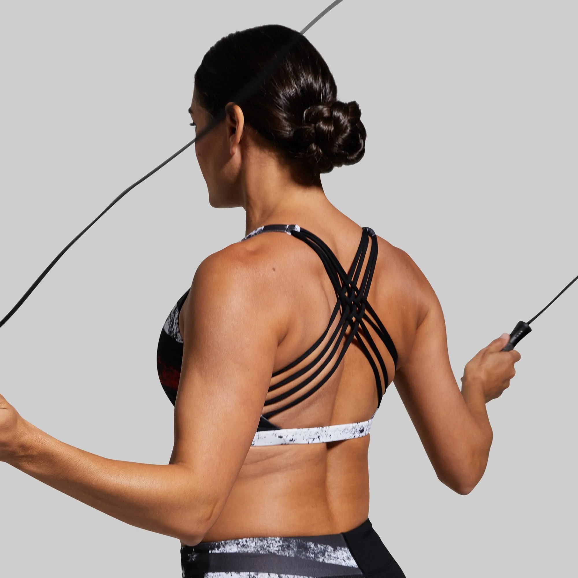 Vitality Sports Bra (Thin Red Line)