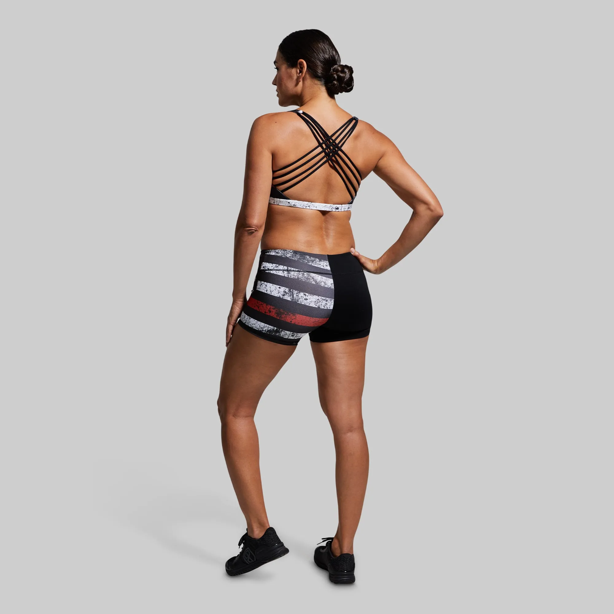 Vitality Sports Bra (Thin Red Line)