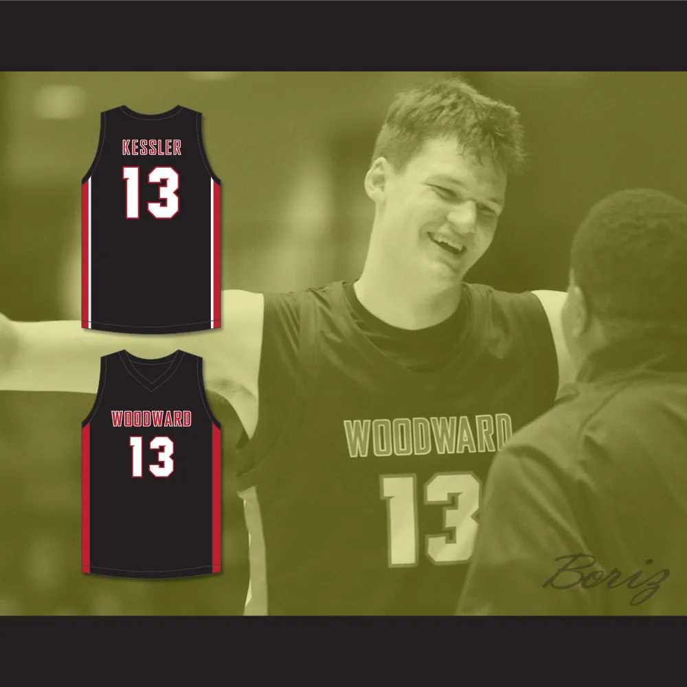 Walker Kessler 13 Woodward Academy War Eagles Black Basketball Jersey 2