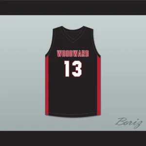 Walker Kessler 13 Woodward Academy War Eagles Black Basketball Jersey 2