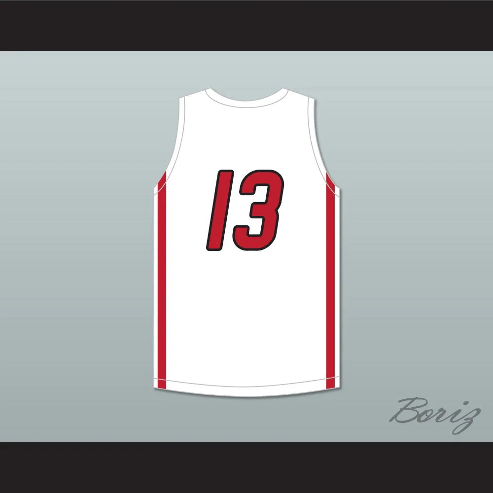 Walker Kessler 13 Woodward Academy War Eagles White Basketball Jersey 1